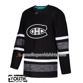 Montreal Canadiens Blank 2019 All-Star Adidas Zwart Authentic Shirt - Kinderen